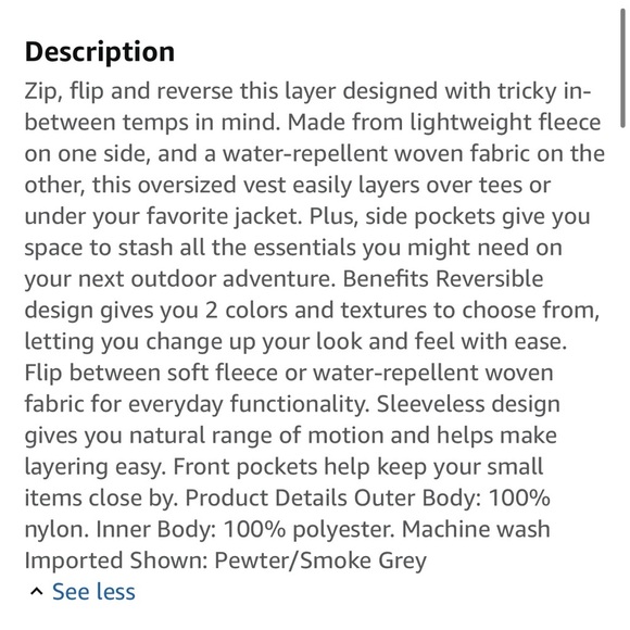 NWT Nike Women's Light Gray/Purple Vest Size XS - Picture 6 of 6